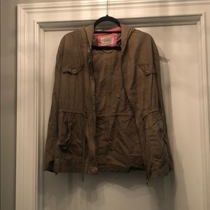 Army green jacket